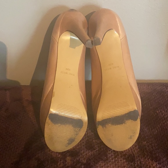 Nine West leather platform heels - Picture 3 of 4